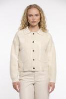 Rino - Pelle Boxy Jacket Bubbly.5012621 Vest 11063 Birch Labyrinth