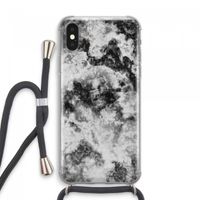 Onweer: iPhone XS Max Transparant Hoesje met koord