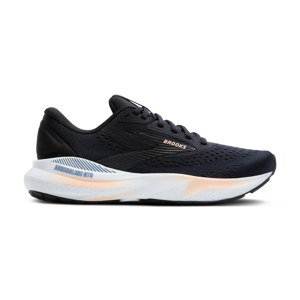 Brooks Adrenaline GTS 24 hardloopschoenen black/peach/peacot dames 40