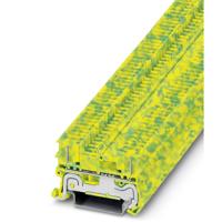 Phoenix Contact 3213810 Aardklem 3-etages 3.5 mm Snelaansluiting Groen, Geel 50 stuk(s)