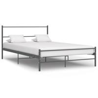 Bedframe metaal grijs 120x200 cm