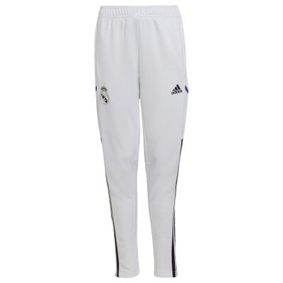Real Madrid Trainingsbroek Condivo 22 - Wit/Zwart Kids