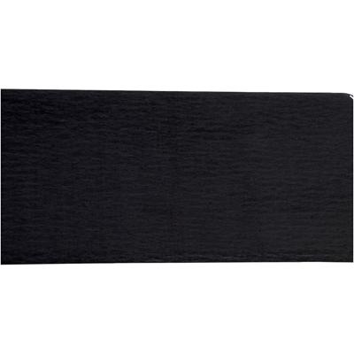 Creativ Company Crepepapier, vel 50x250 cm, zwart, 10 vouw/ 1 doos
