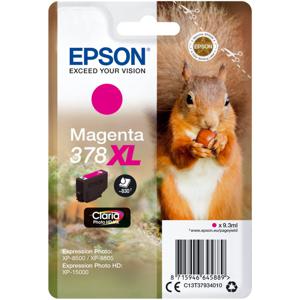 Epson Squirrel Singlepack Magenta 378XL Claria Photo HD Ink