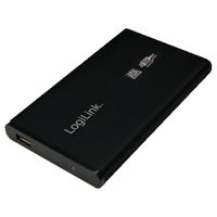 LogiLink UA0106 behuizing voor opslagstations Zwart 2.5" Stroomvoorziening via USB