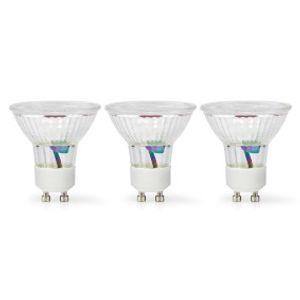 Nedis LED-Lamp GU10 | 4.5 W | 345 lm | 2700 K | 3 stuks | 1 stuks - LBGU10P164P3 - LBGU10P164P3