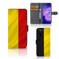 OPPO Find X5 Bookstyle Case Belgische Vlag - thumbnail