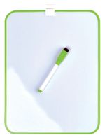 Whiteboard Desq 21.5x28cm + marker groen profiel