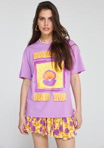 Harper & Yve T-shirt Shell paars