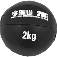 Gorilla Sports Medicijnbal - Medicine Ball - Kunstleer - 2 kg - thumbnail