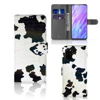 Samsung Galaxy S20 Plus | Telefoonhoesje | Met pasjeshouder | Koeienvlekken