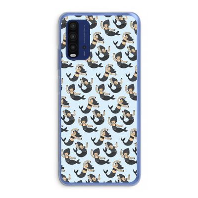 Zeemeermin: Xiaomi Redmi 9T Transparant Hoesje