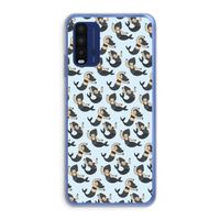 Zeemeermin: Xiaomi Redmi 9T Transparant Hoesje Zeemeermin: Xiaomi Redmi 9T Transparant Hoesje