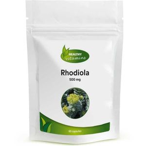 Rhodiola | 60 vegan capsules | 500 mg | Vitaminesperpost.nl