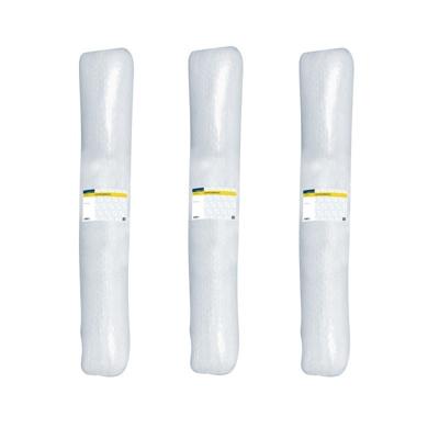 Noppenfolie/bubbeltjesfolie op rol 5 meter x 120 cm - 3x - Luchtkussenfolie - Bubbelfolie
