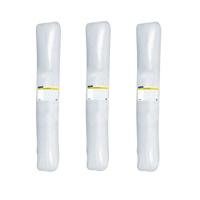 Noppenfolie/bubbeltjesfolie op rol 5 meter x 120 cm - 3x - Luchtkussenfolie - Bubbelfolie