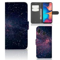 Samsung Galaxy A30 | Book Case | Stars Samsung Galaxy A30 | Book Case | Stars