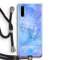 Sterrenbeeld - Licht: Huawei P30 Transparant Hoesje met koord
