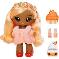 Yummiland - Grote pop van 25 cm om te kammen en te knuffelen - Huisdier + geurende lippenbalsem - Pia - Vanaf 4 jaar