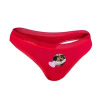 String met foto - Rood - S