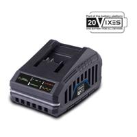 Batterijlader - SCHEPPACH - 2,4 A - SBC2.4A - Laadt Li-ion-batterijen uit het Scheppach 20V IXES-assortiment