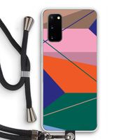 Gestalte 1: Samsung Galaxy S20 Transparant Hoesje met koord