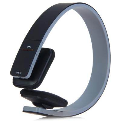 AEC BQ618 slimme draadloze Bluetooth Stereo Handsfree oortelefoon met microfoon ondersteuning van 3 5 mm voor telefoon / Tablet / PSPs(Black)