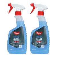 Ruitenontdooier spray - 2x - voor auto - 500 ml - antivries sprays - winter/vorst