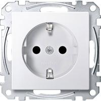 Merten MEG2400-0419 Wandcontactdoos System M Polar-wit 1 stuk(s)