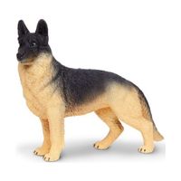 Plastic speelgoed figuur Duitse Herder hond 9 cm   - - thumbnail