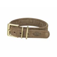 Hondenhalsband Trixie Pure Bruin S-M 31-37 cm