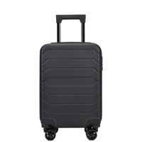 Handbagage Koffer met Spinner Wielen - Paris Zwart 18 inch