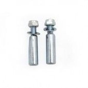 Simson crankspies zilver per 2 stuks op kaart