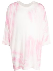 MM6 Maison Margiela pull à imprimé tie-dye - Rose