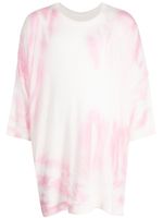 MM6 Maison Margiela pull à imprimé tie-dye - Rose - thumbnail