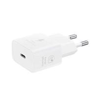 SAMSUNG FAST 25W USB C netlader zonder kabel wit