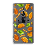 Eat Balanced: Sony Xperia XZ2 Transparant Hoesje