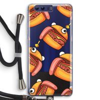 Hamburger: Honor 9 Transparant Hoesje met koord