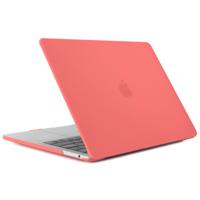 Laptop matte harde beschermhoes voor MacBook Air 13 3 inch A1466 (2012-2017)/A1369 (2010-2012) (koraal rood)
