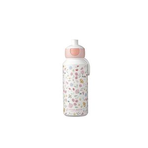 Drinkfles pop-up Campus 400 ml Little Dutch - Flowers & butterflies