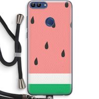 Watermeloen: Huawei P Smart (2018) Transparant Hoesje met koord