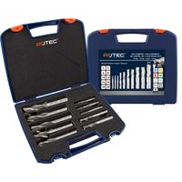 Rotec HSS-E uni.fr.set &apos;605&apos;, ongec.ø4-20 DIN844, Z3, 10dlg.ABS - 6059420
