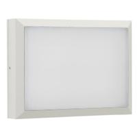 Albert Buitenlamp rechthoekigParel 26cm - wit - 686403