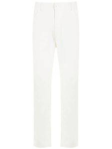 Amir Slama pantalon droit en coton - Blanc