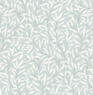 Dutch Wallcoverings British Heritage Blaadjes - Grijs