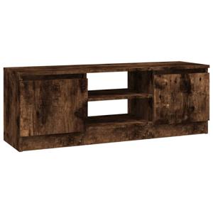 The Living Store TV-kast Classic - Gerookt eiken - 102 x 30 x 36 cm