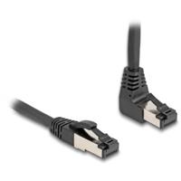 Delock 80394 RJ45 Netwerkkabel, patchkabel CAT 8.1 S/FTP 1.00 m Zwart 1 stuk(s)