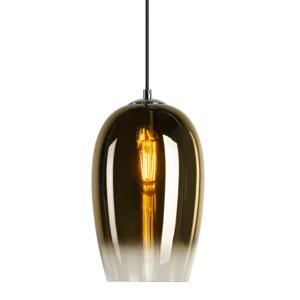 SLV PANTILO OVAL hangende plafondverlichting Flexibele montage E27 15 W Goud