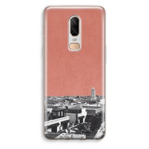 Marrakech Skyline : OnePlus 6 Transparant Hoesje