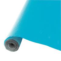 Givi Italia Tafelkleed op rol - papier - turquoise blauw - 120cm x 5m   - - thumbnail